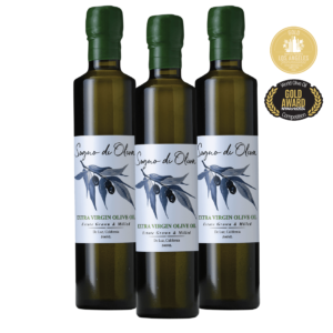 Image of 3 500mL Sogno di Oliva EVOO bottles